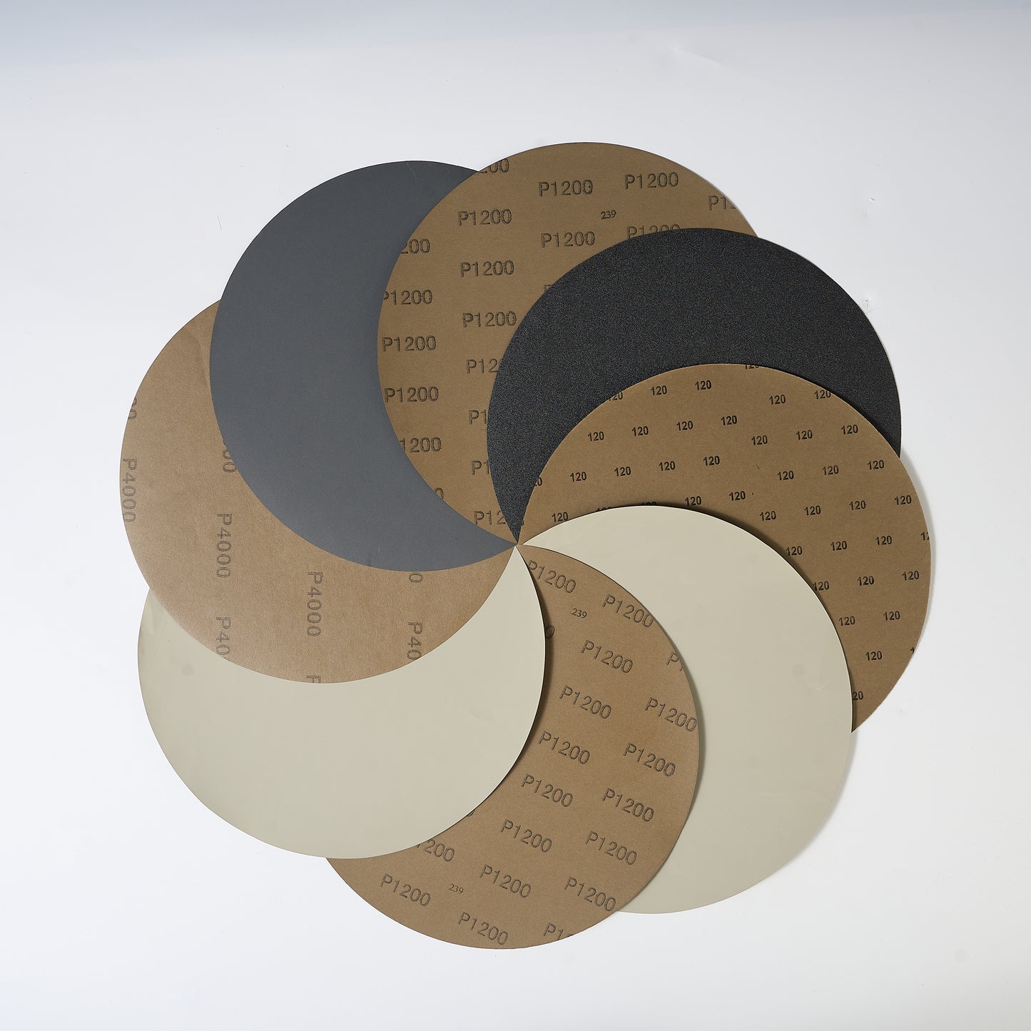 Abrasive Sandpaper without Adhesive Backing for Grinding