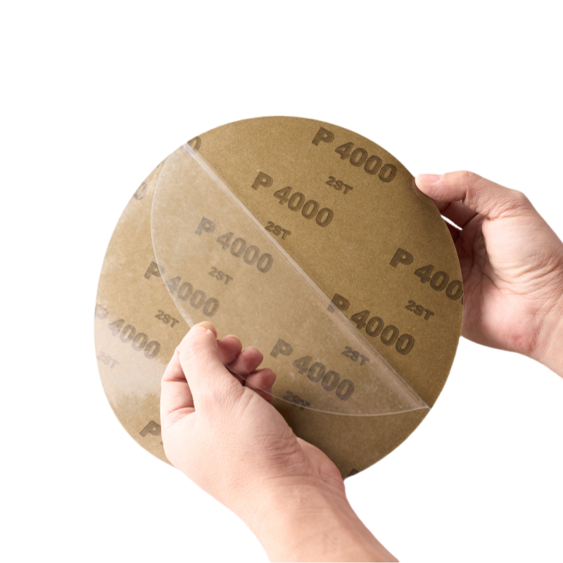 Abrasive Sandpaper with Adhesive Backing for Grinding
